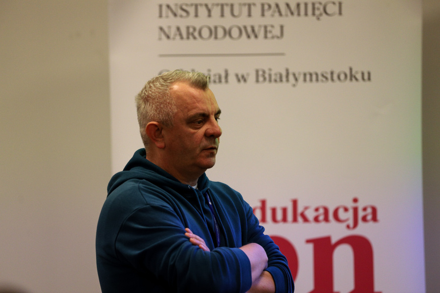 Grudniowe spotkania z młodzieżą w ramach Ogólnopolskiego Konkursu Edukacyjnego „Silni Polską!”, fot. Paula Prudziłowicz (IPN)