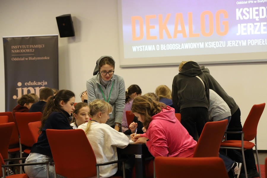 Ferie zimowe w Oddziale Instytutu Pamięci Narodowej w Białymstoku – 28 stycznia 2025, fot. Paula Prudziłowicz (IPN)