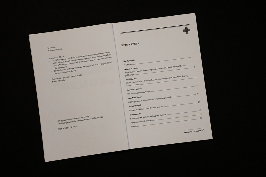 Publikacja Szlakami Akcji „Burza”