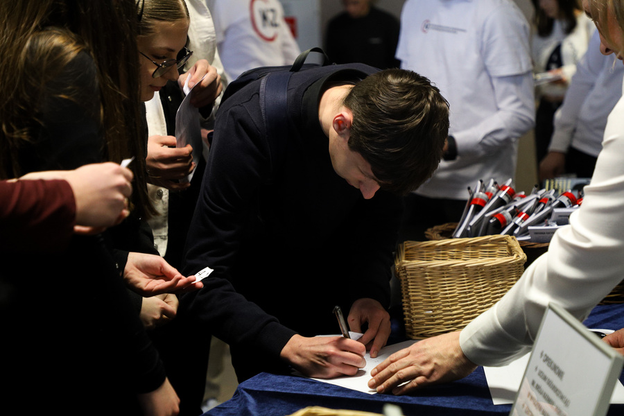 XI edycja Regionalnej Olimpiady Historycznej Wiedzy o Armii Krajowej, jej poprzedniczkach i następczyniach – 14 lutego 2025, fot. Paula Prudziłowicz (IPN)