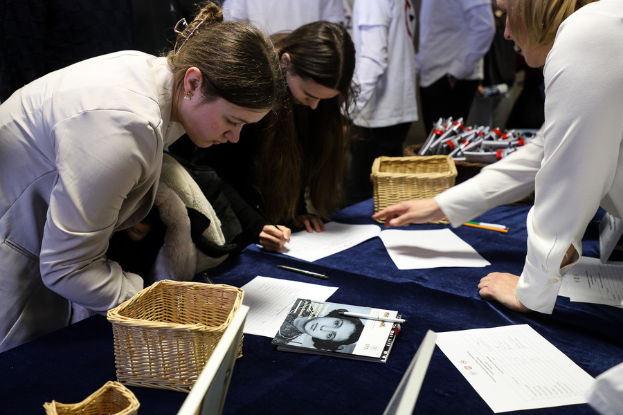 XI edycja Regionalnej Olimpiady Historycznej Wiedzy o Armii Krajowej, jej poprzedniczkach i następczyniach – 14 lutego 2025, fot. Paula Prudziłowicz (IPN)