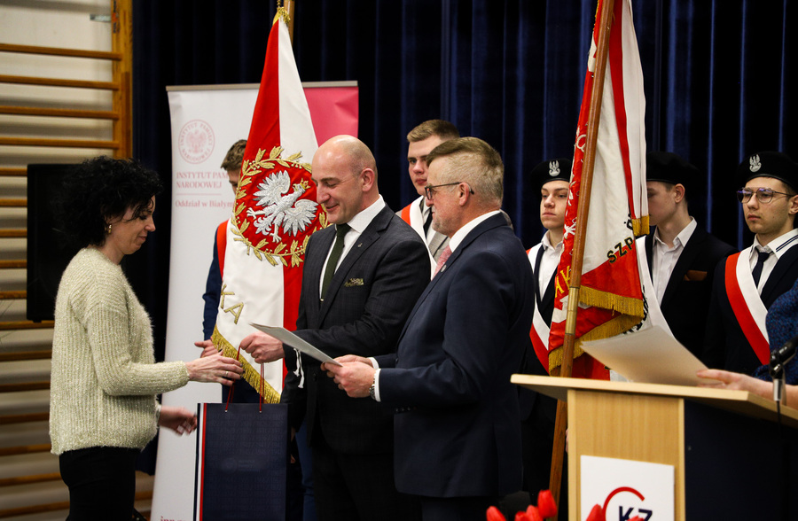 XI edycja Regionalnej Olimpiady Historycznej Wiedzy o Armii Krajowej, jej poprzedniczkach i następczyniach – 14 lutego 2025, fot. Paula Prudziłowicz (IPN)