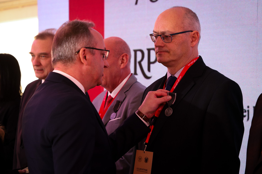 Wręczenie odznaczeń - Krzyża Zasługi oraz Medalu Reipublicae Memoriae Meritum – 7 marca 2025, fot. Paula Prudziłowicz (IPN)