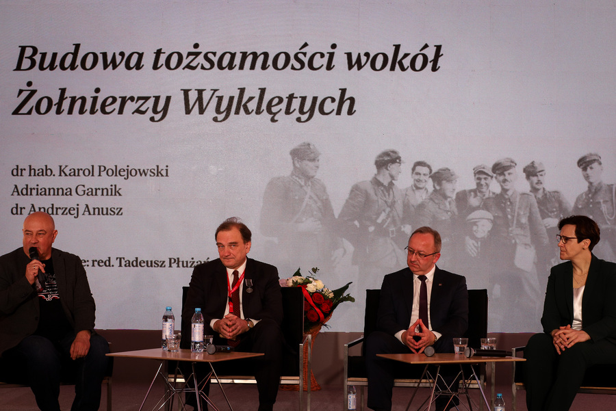 Wręczenie odznaczeń - Krzyża Zasługi oraz Medalu Reipublicae Memoriae Meritum – 7 marca 2025, fot. Paula Prudziłowicz (IPN)