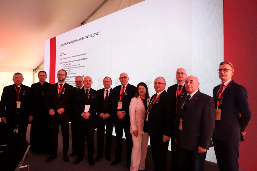 Wręczenie odznaczeń - Krzyża Zasługi oraz Medalu Reipublicae Memoriae Meritum – 7 marca 2025, fot. Paula Prudziłowicz (IPN)