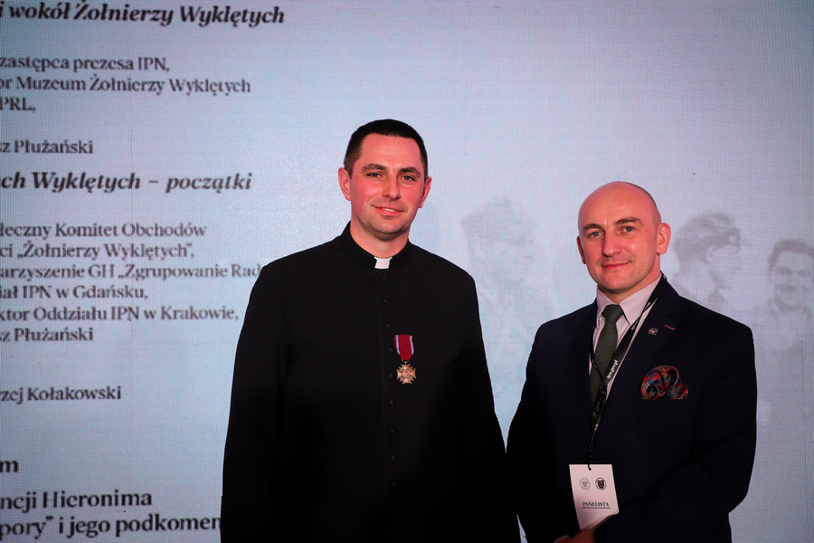 Wręczenie odznaczeń - Krzyża Zasługi oraz Medalu Reipublicae Memoriae Meritum – 7 marca 2025, fot. Paula Prudziłowicz (IPN)