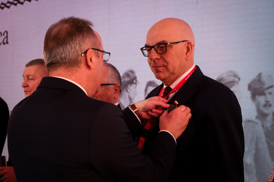 Wręczenie odznaczeń - Krzyża Zasługi oraz Medalu Reipublicae Memoriae Meritum – 7 marca 2025, fot. Paula Prudziłowicz (IPN)