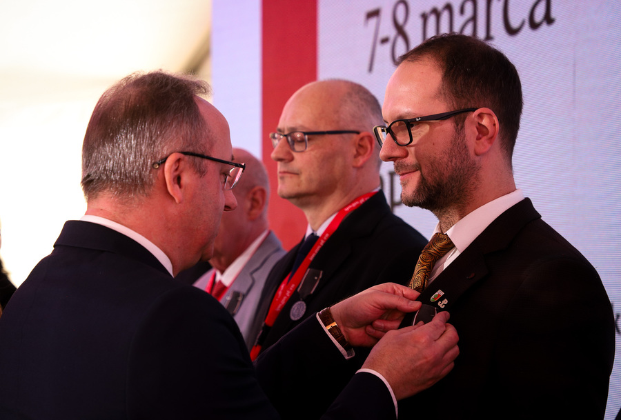 Wręczenie odznaczeń - Krzyża Zasługi oraz Medalu Reipublicae Memoriae Meritum – 7 marca 2025, fot. Paula Prudziłowicz (IPN)