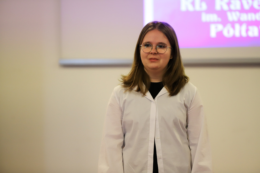 Przesłuchania półfinałowe do XI edycji Ogólnopolskiego Konkursu Recytatorskiego „W kręgu poezji i prozy lagrowej więźniarek obozu KL Ravensbrück” im. Wandy Półtawskiej – 11 marca 2025, fot. Paula Prudziłowicz (IPN)