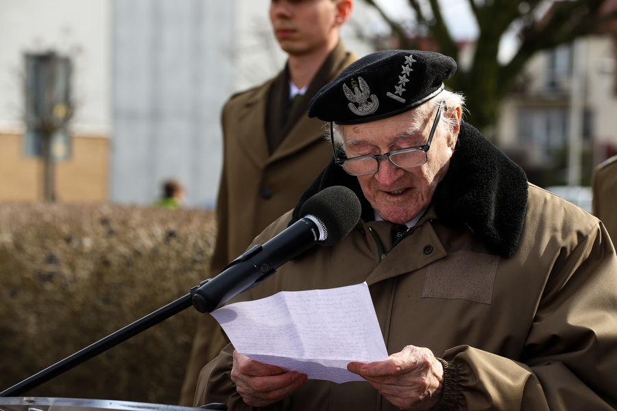 Uroczyste obchody 35-lecia działalności Światowego Związku Żołnierzy Armii Krajowej w Ostrołęce – 14 marca 2025, fot. Paula Prudziłowicz (IPN)