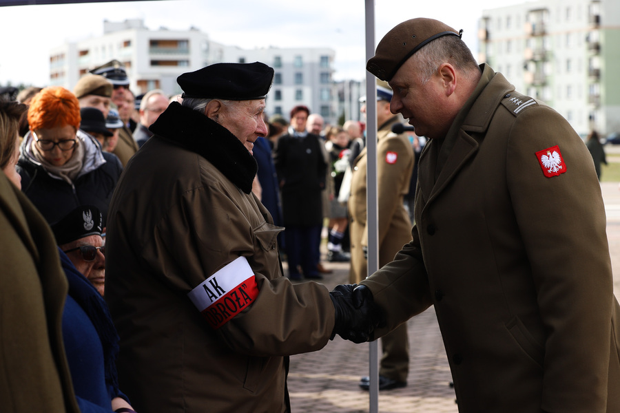 Uroczyste obchody 35-lecia działalności Światowego Związku Żołnierzy Armii Krajowej w Ostrołęce – 14 marca 2025, fot. Paula Prudziłowicz (IPN)