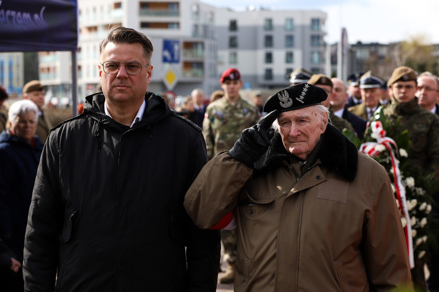 Uroczyste obchody 35-lecia działalności Światowego Związku Żołnierzy Armii Krajowej w Ostrołęce – 14 marca 2025, fot. Paula Prudziłowicz (IPN)