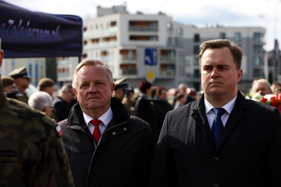 Uroczyste obchody 35-lecia działalności Światowego Związku Żołnierzy Armii Krajowej w Ostrołęce – 14 marca 2025, fot. Paula Prudziłowicz (IPN)