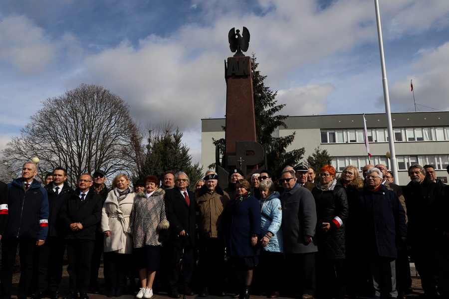 Uroczyste obchody 35-lecia działalności Światowego Związku Żołnierzy Armii Krajowej w Ostrołęce – 14 marca 2025, fot. Paula Prudziłowicz (IPN)