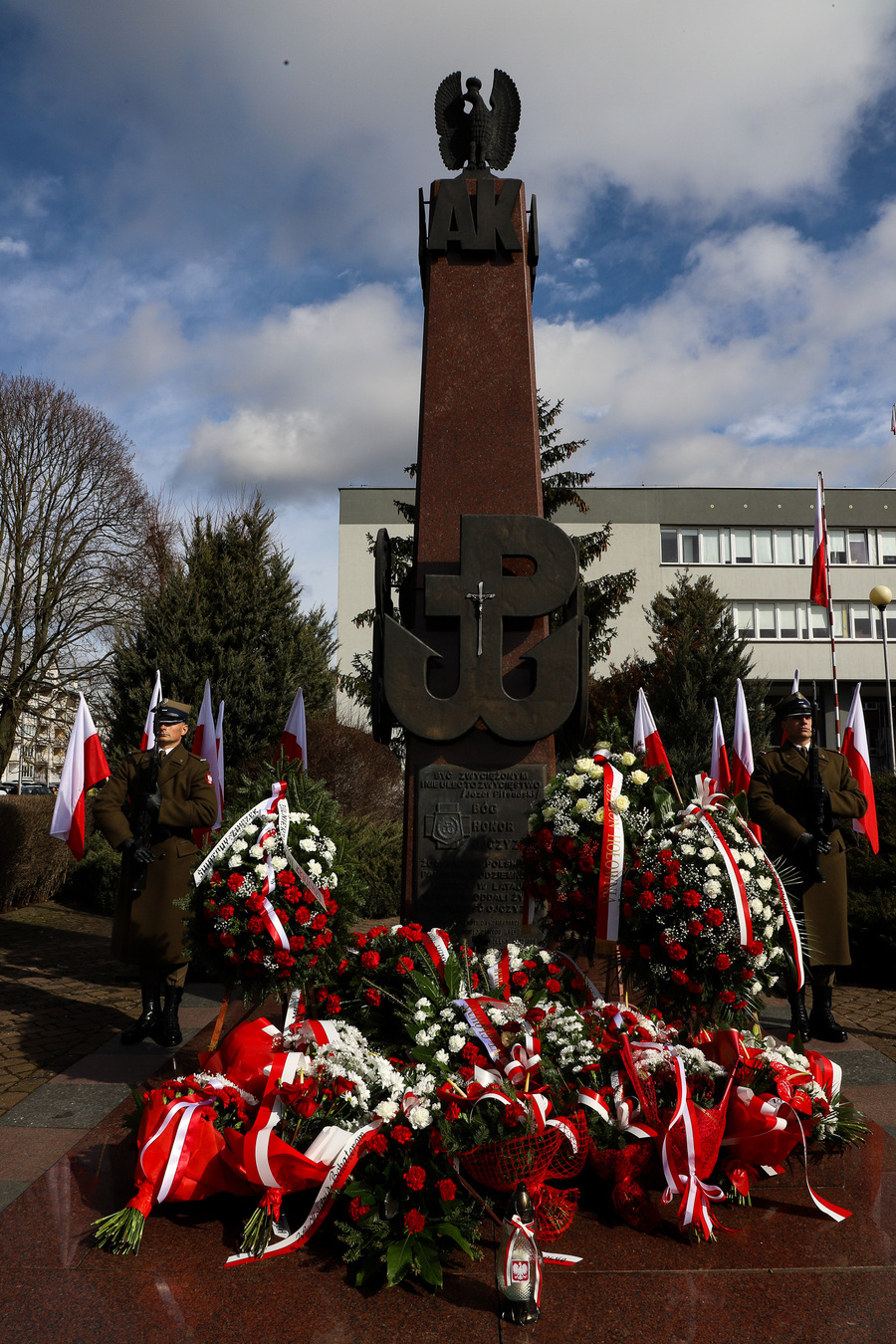 Uroczyste obchody 35-lecia działalności Światowego Związku Żołnierzy Armii Krajowej w Ostrołęce – 14 marca 2025, fot. Paula Prudziłowicz (IPN)