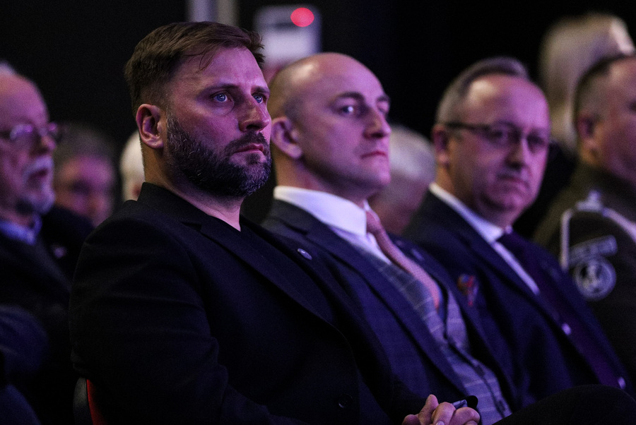 Uroczyste obchody 35-lecia działalności Światowego Związku Żołnierzy Armii Krajowej w Ostrołęce – 14 marca 2025, fot. Paula Prudziłowicz (IPN)