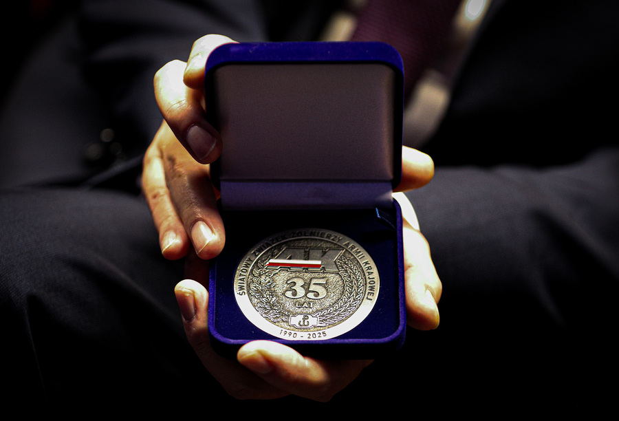 Uroczyste obchody 35-lecia działalności Światowego Związku Żołnierzy Armii Krajowej w Ostrołęce – 14 marca 2025, fot. Paula Prudziłowicz (IPN)