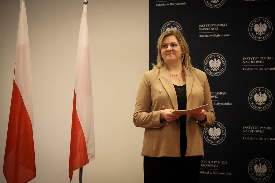 Finałowe przesłuchania XI Regionalnej Olimpiady Historycznej Wiedzy o Armii Krajowej, jej poprzedniczkach i następczyniach – 18 marca 2025, fot. Paula Prudziłowicz (IPN)