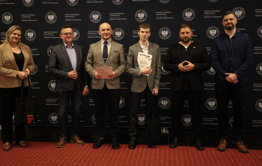 Finałowe przesłuchania XI Regionalnej Olimpiady Historycznej Wiedzy o Armii Krajowej, jej poprzedniczkach i następczyniach – 18 marca 2025, fot. Paula Prudziłowicz (IPN)