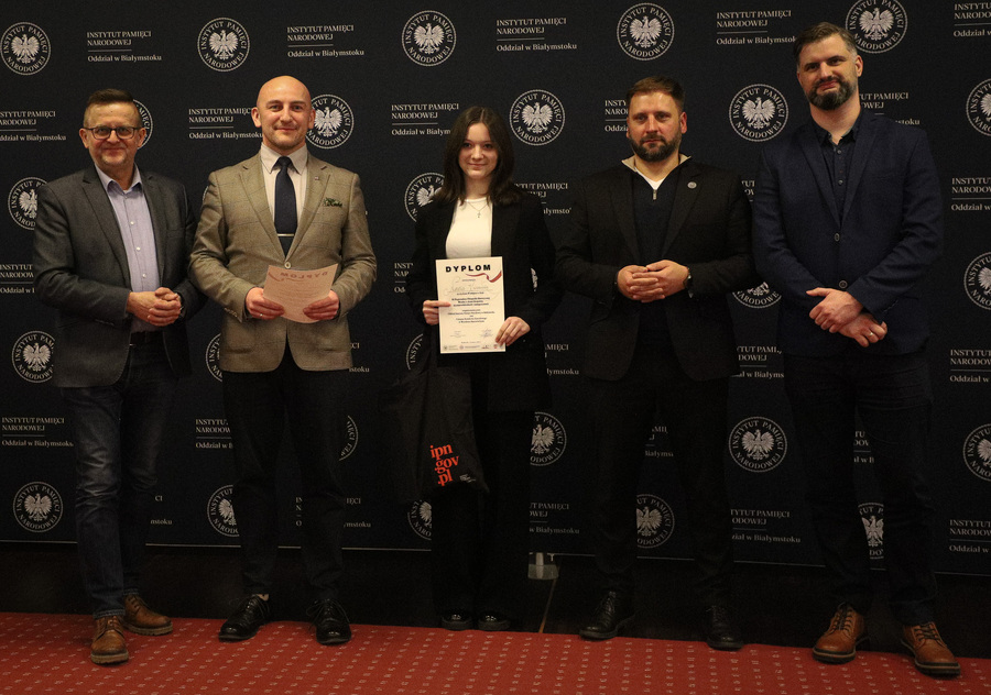 Finałowe przesłuchania XI Regionalnej Olimpiady Historycznej Wiedzy o Armii Krajowej, jej poprzedniczkach i następczyniach – 18 marca 2025, fot. Paula Prudziłowicz (IPN)