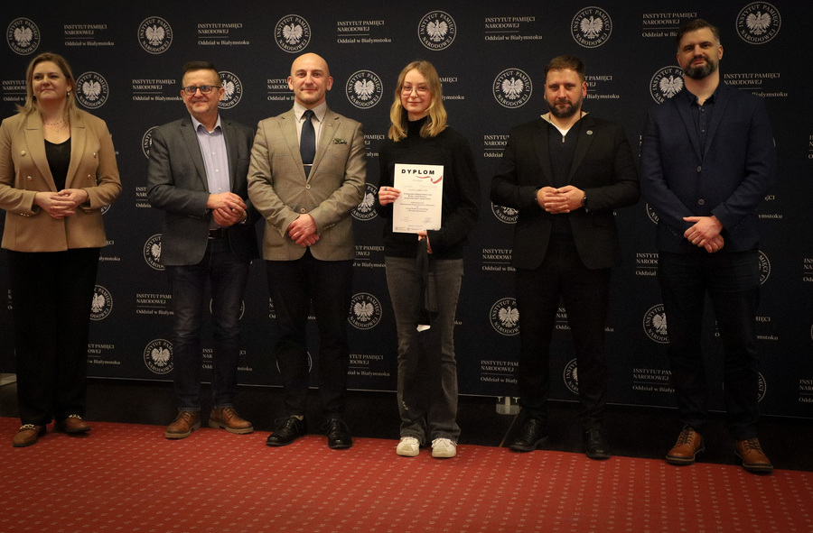 Finałowe przesłuchania XI Regionalnej Olimpiady Historycznej Wiedzy o Armii Krajowej, jej poprzedniczkach i następczyniach – 18 marca 2025, fot. Paula Prudziłowicz (IPN)