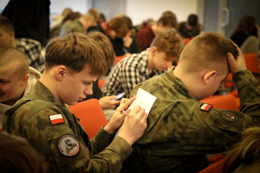 Pierwsze spotkanie uczestników projektu „W służbie Ojczyźnie" – 17 marca 2025, fot. Paula Prudziłowicz (IPN)