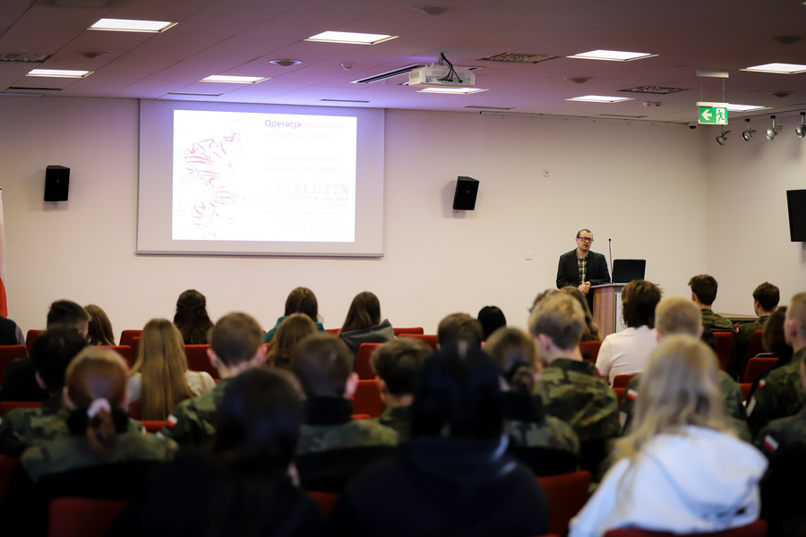 Pierwsze spotkanie uczestników projektu „W służbie Ojczyźnie" – 17 marca 2025, fot. Paula Prudziłowicz (IPN)