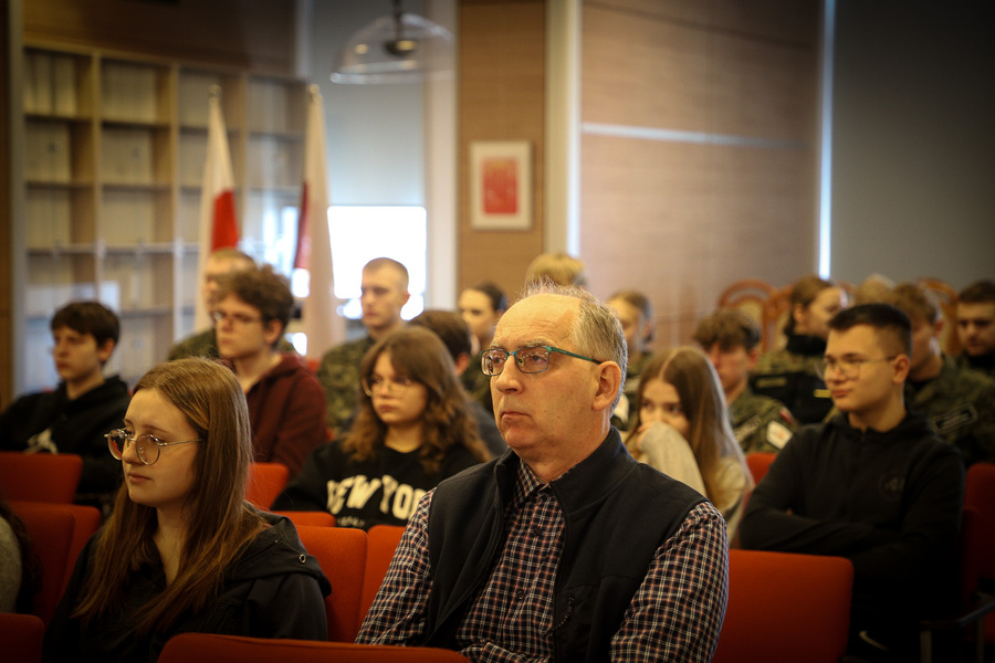 Pierwsze spotkanie uczestników projektu „W służbie Ojczyźnie" – 17 marca 2025, fot. Paula Prudziłowicz (IPN)