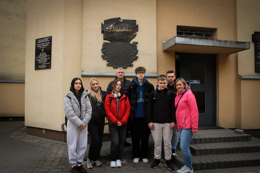 Wyjazd edukacyjny w ramach projektu „Łączka i inne miejsca poszukiwań” – 27 marca 2025, fot. Marzena Jasińska (IPN)