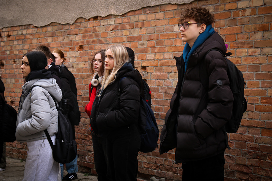 Wyjazd edukacyjny w ramach projektu „Łączka i inne miejsca poszukiwań” – 27 marca 2025, fot. Marzena Jasińska (IPN)