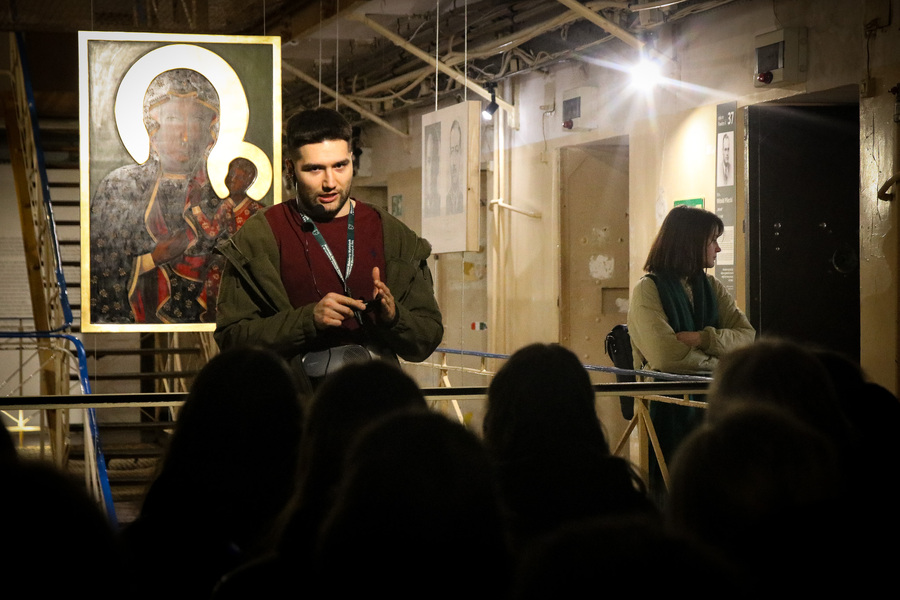 Wyjazd edukacyjny w ramach projektu „Łączka i inne miejsca poszukiwań” – 27 marca 2025, fot. Marzena Jasińska (IPN)