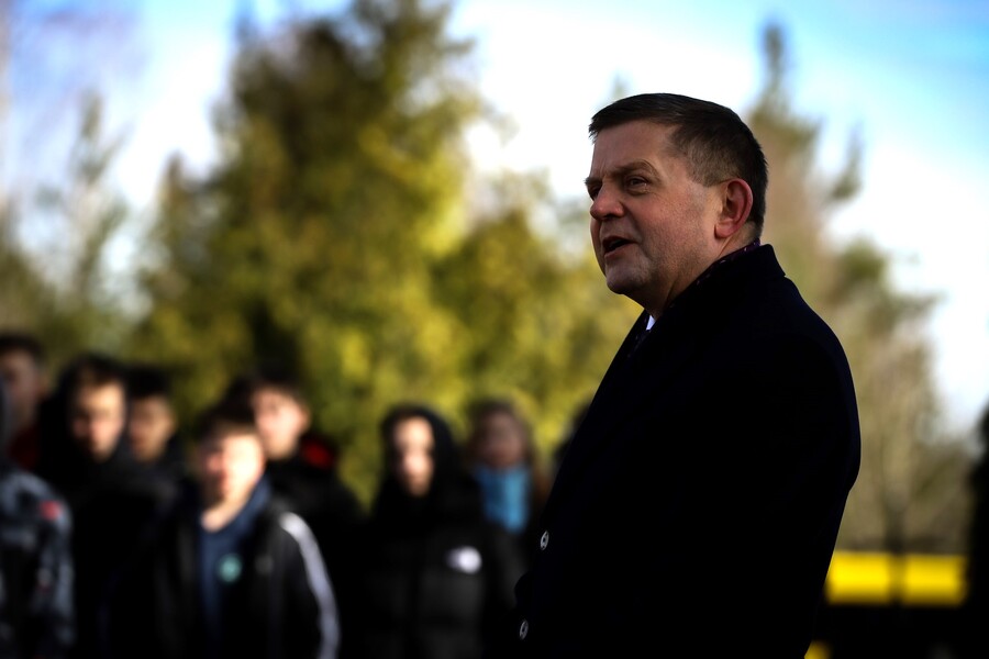 Pamięć nie umiera – 85. rocznica Zbrodni Katyńskiej na Litwie – 9 kwietnia 2025, fot. Paula Prudziłowicz (IPN)