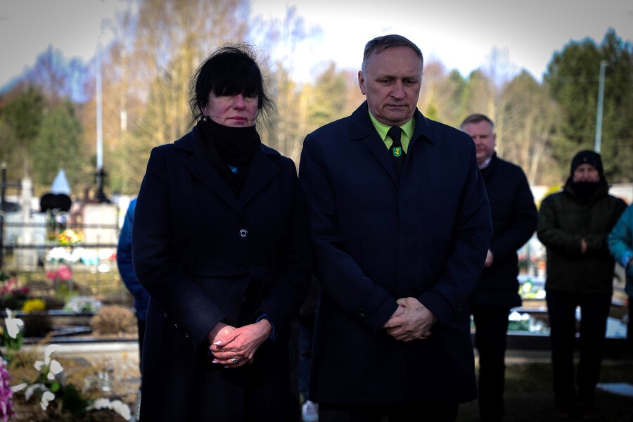 Pamięć nie umiera – 85. rocznica Zbrodni Katyńskiej na Litwie – 9 kwietnia 2025, fot. Paula Prudziłowicz (IPN)