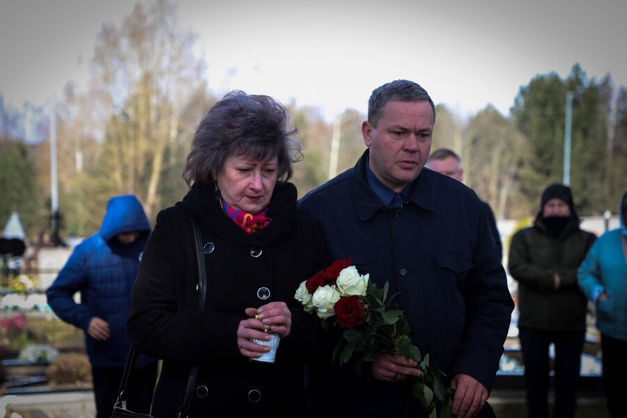 Pamięć nie umiera – 85. rocznica Zbrodni Katyńskiej na Litwie – 9 kwietnia 2025, fot. Paula Prudziłowicz (IPN)