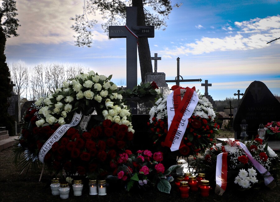 Pamięć nie umiera – 85. rocznica Zbrodni Katyńskiej na Litwie – 9 kwietnia 2025, fot. Paula Prudziłowicz (IPN)