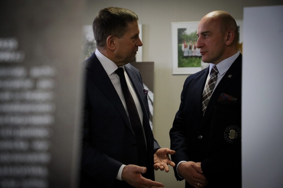 Pamięć nie umiera – 85. rocznica Zbrodni Katyńskiej na Litwie – 9 kwietnia 2025, fot. Paula Prudziłowicz (IPN)