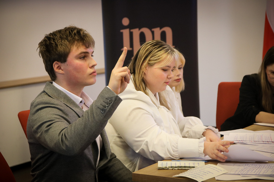 Eliminacje regionalne do X Turnieju Debat Historycznych IPN – 9 kwietnia 2025, fot. Teresa Dzięgielewska (IPN)