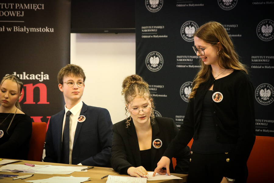 Eliminacje regionalne do X Turnieju Debat Historycznych IPN – 9 kwietnia 2025, fot. Teresa Dzięgielewska (IPN)