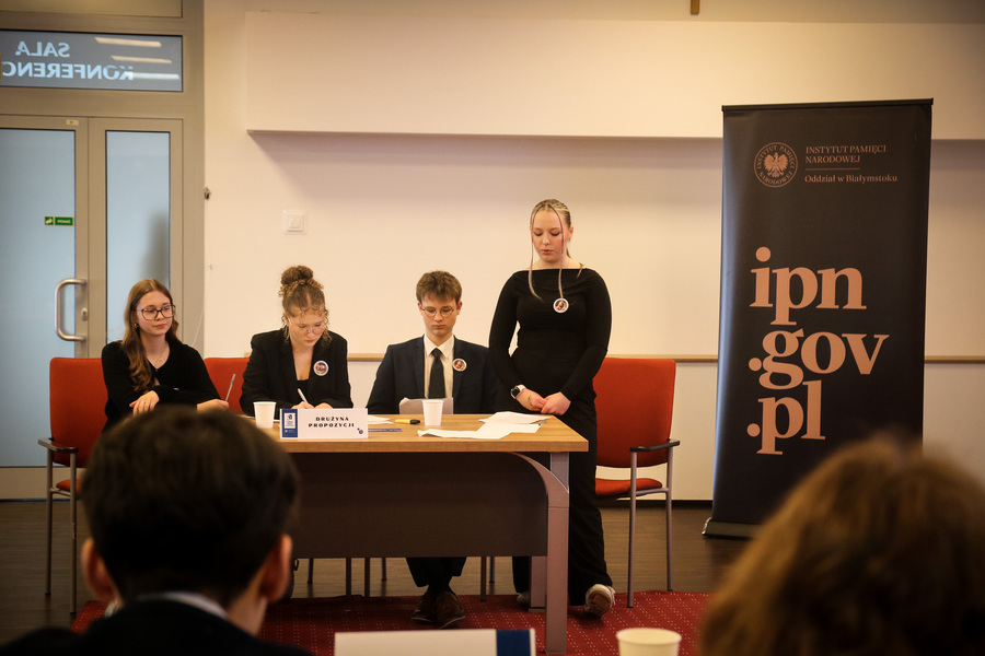 Eliminacje regionalne do X Turnieju Debat Historycznych IPN – 9 kwietnia 2025, fot. Teresa Dzięgielewska (IPN)