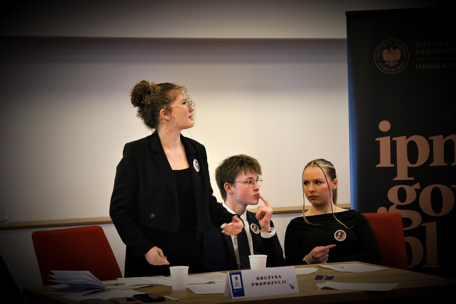 Eliminacje regionalne do X Turnieju Debat Historycznych IPN – 9 kwietnia 2025, fot. Teresa Dzięgielewska (IPN)