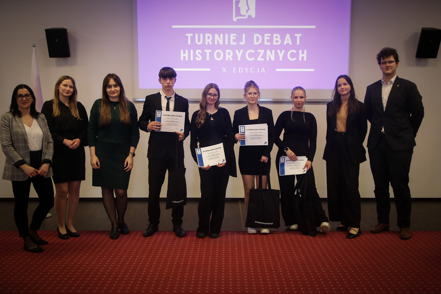 Eliminacje regionalne do X Turnieju Debat Historycznych IPN – 9 kwietnia 2025, fot. Teresa Dzięgielewska (IPN)