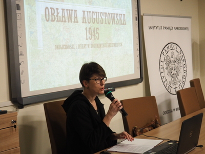 Barbara Bojaryn-Kazberuk przedstawiła najważniejsze fakty i kontrowersje związane z Obławą