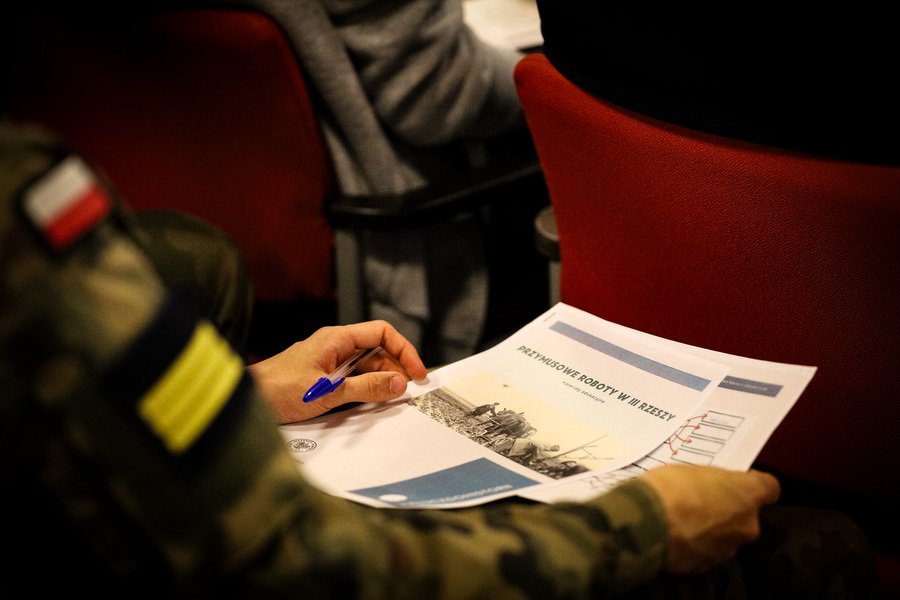 Projekt edukacyjny „W służbie Ojczyźnie” – 11 kwietnia 2025, fot. Paula Prudziłowicz (IPN)