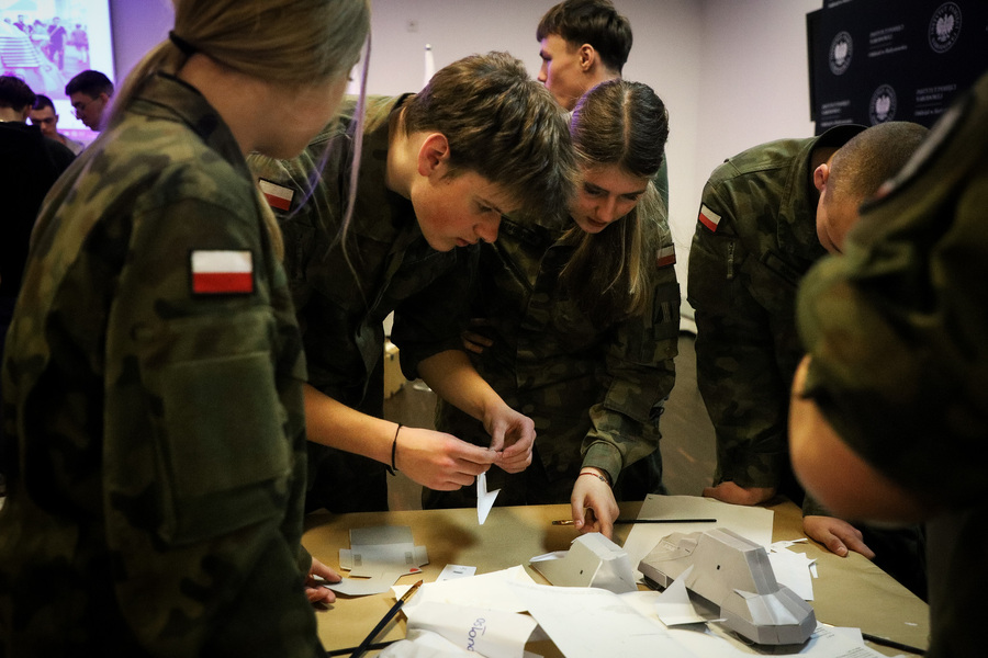Projekt edukacyjny „W służbie Ojczyźnie” – 11 kwietnia 2025, fot. Paula Prudziłowicz (IPN)