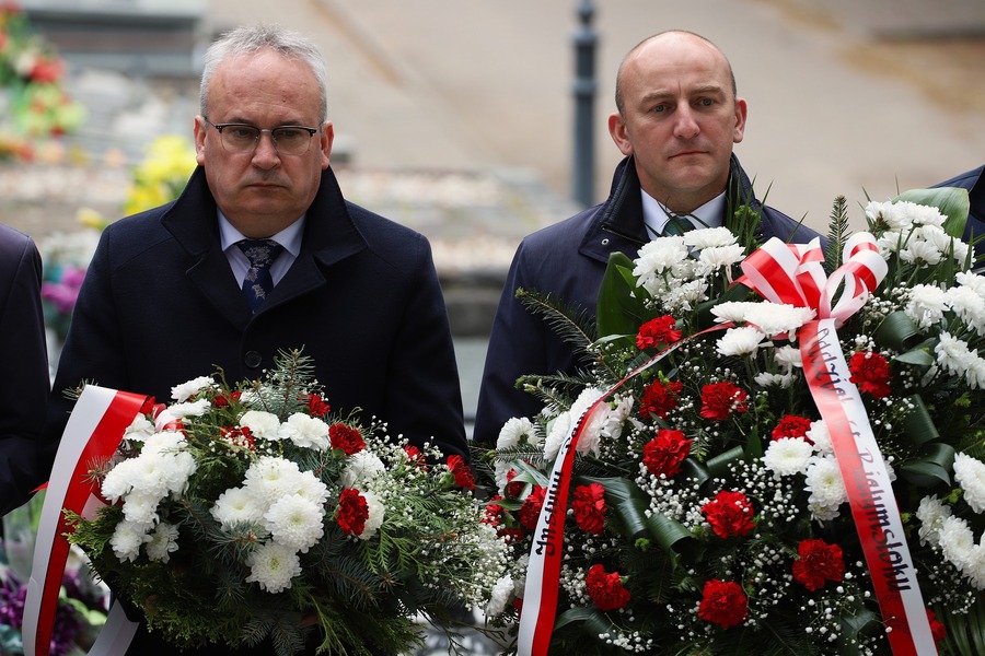 Otwarcie wystawy „...i nigdy nie wrócili do domu. Alfabet Obławy Augustowskiej” autorstwa Jarosława Wasilewskiego – 8 maja 2025, fot. Paula Prudziłowicz (IPN)