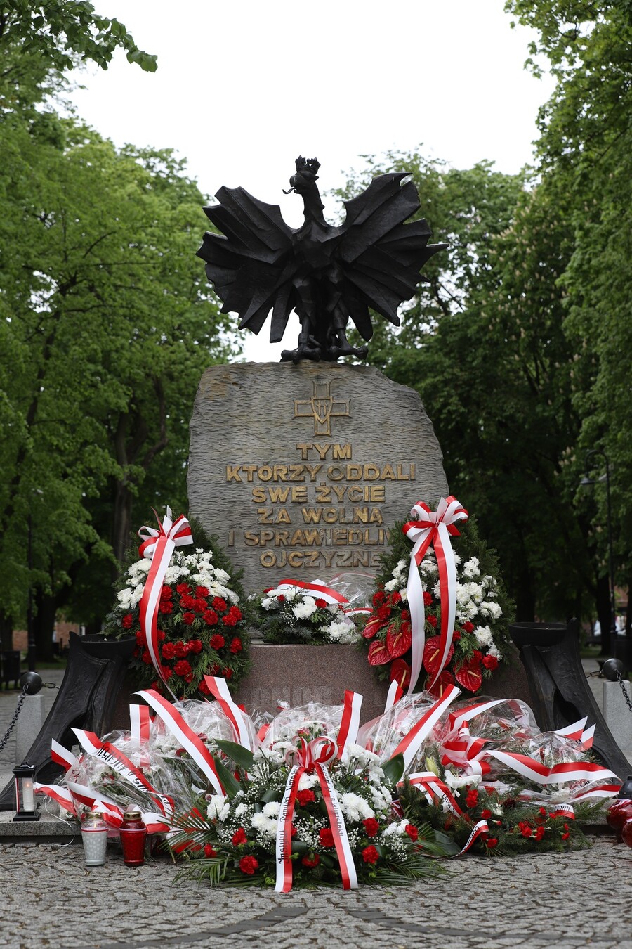 Otwarcie wystawy „...i nigdy nie wrócili do domu. Alfabet Obławy Augustowskiej” autorstwa Jarosława Wasilewskiego – 8 maja 2025, fot. Paula Prudziłowicz (IPN)