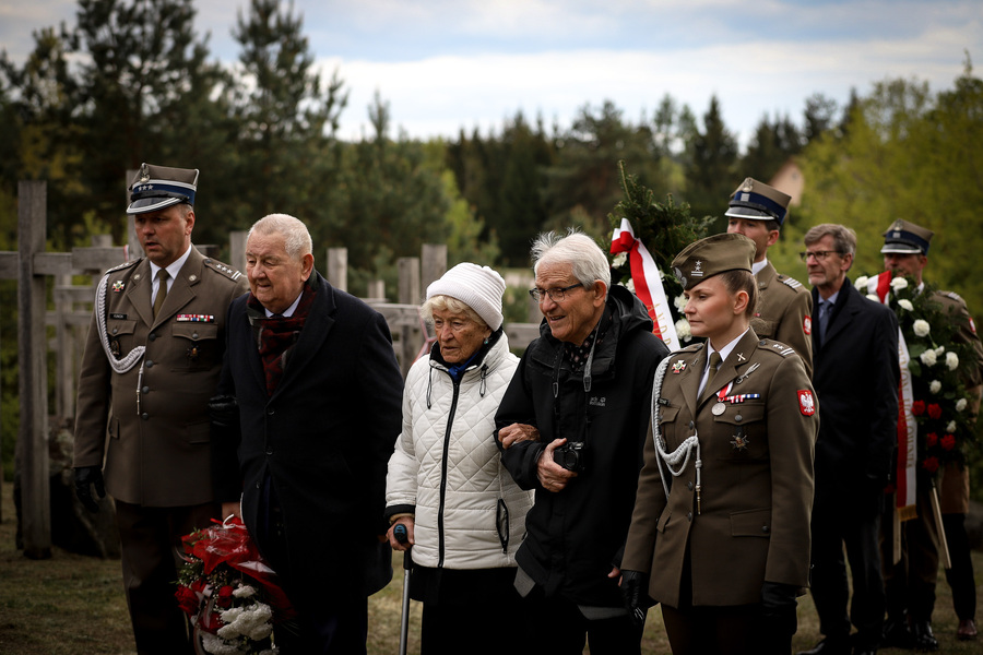 Centralne uroczystości z okazji 80. rocznicy zakończenia II wojny światowej w Gibach – 8 maja 2025, fot. Paula Prudziłowicz (IPN)