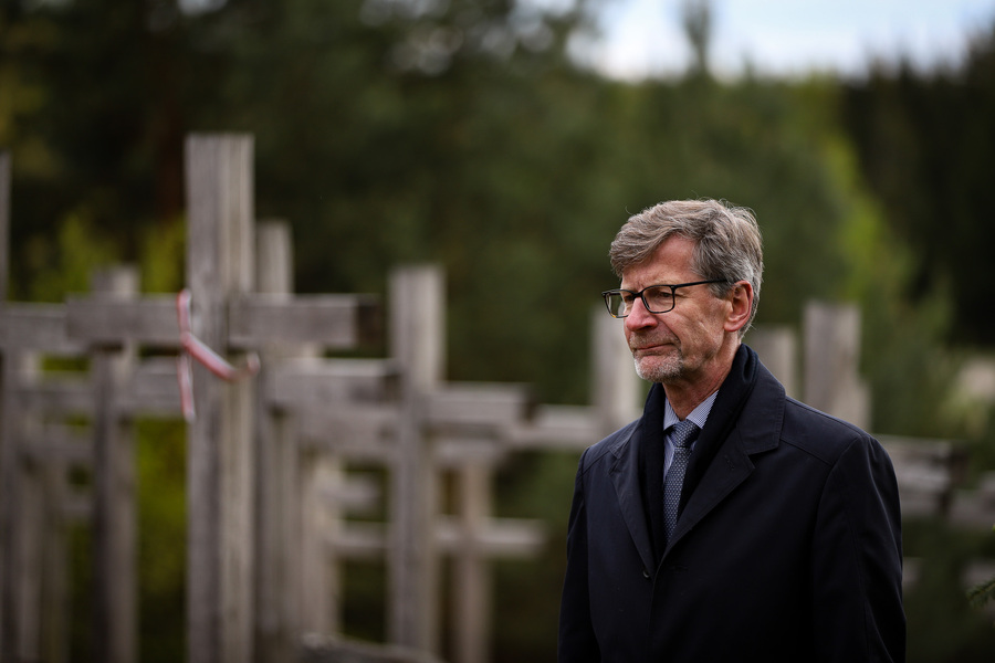 Centralne uroczystości z okazji 80. rocznicy zakończenia II wojny światowej w Gibach – 8 maja 2025, fot. Paula Prudziłowicz (IPN)