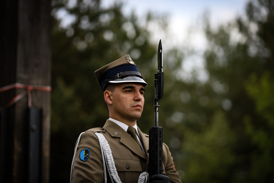 Centralne uroczystości z okazji 80. rocznicy zakończenia II wojny światowej w Gibach – 8 maja 2025, fot. Paula Prudziłowicz (IPN)
