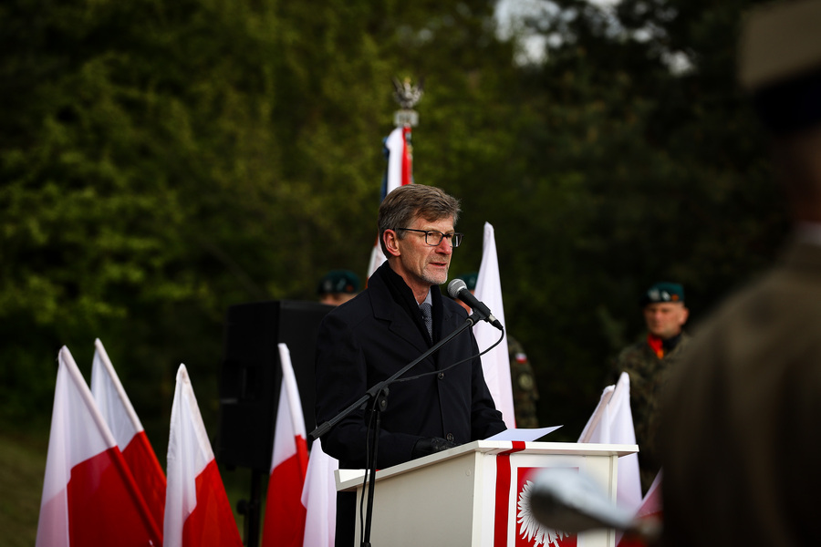 Centralne uroczystości z okazji 80. rocznicy zakończenia II wojny światowej w Gibach – 8 maja 2025, fot. Paula Prudziłowicz (IPN)